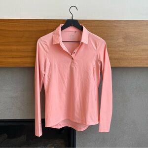 Nivo Orange Polo With Long Sleeve, Size